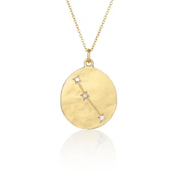 Brooke Gregson ARIES ASTROLOGY NECKLACE - MARCH 21 TO APRIL 19 New