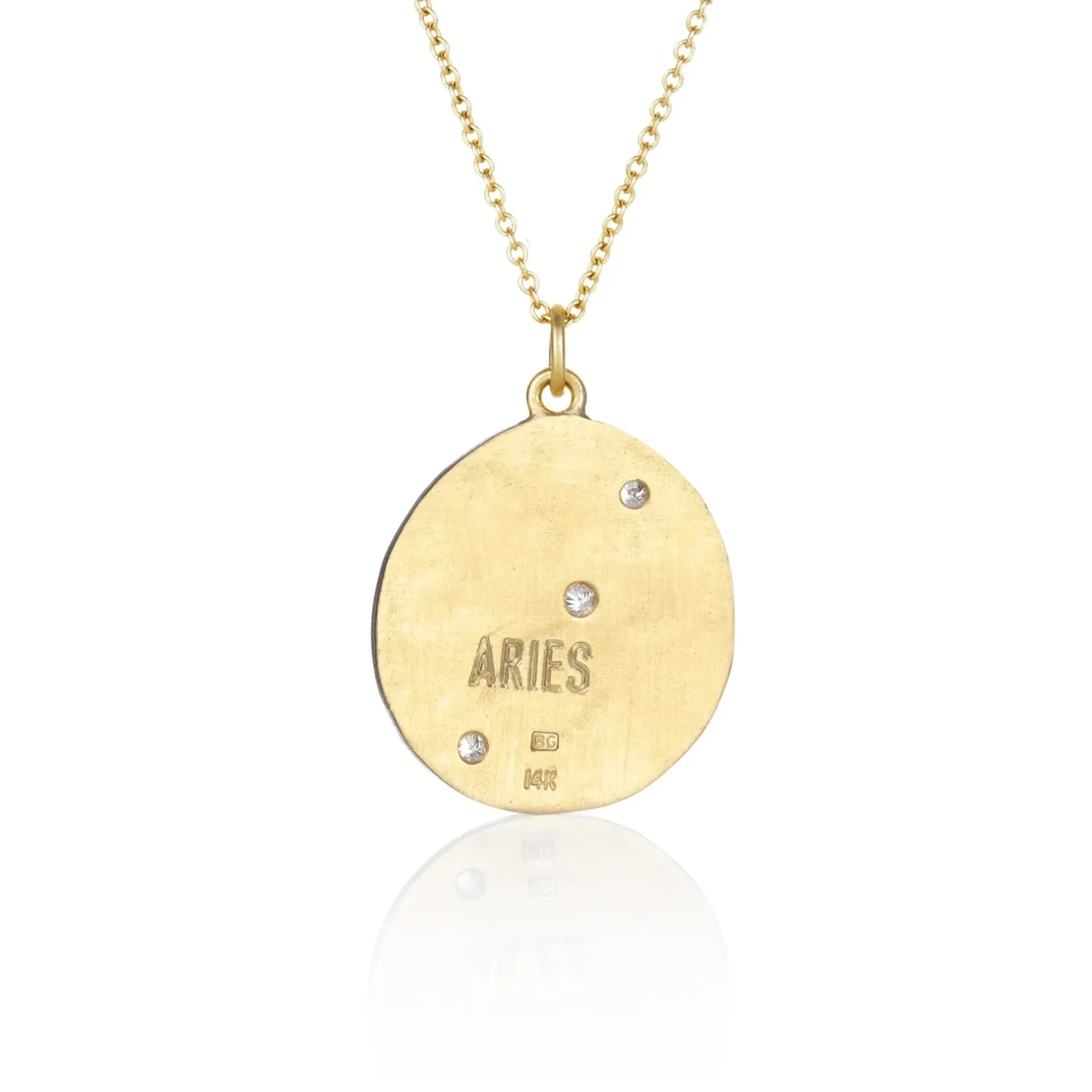 Brooke Gregson ARIES ASTROLOGY NECKLACE - MARCH 21 TO APRIL 19 New