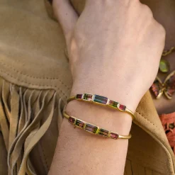 Brooke Gregson BI COLOR TOURMALINE BAUHAUS CUFF Online