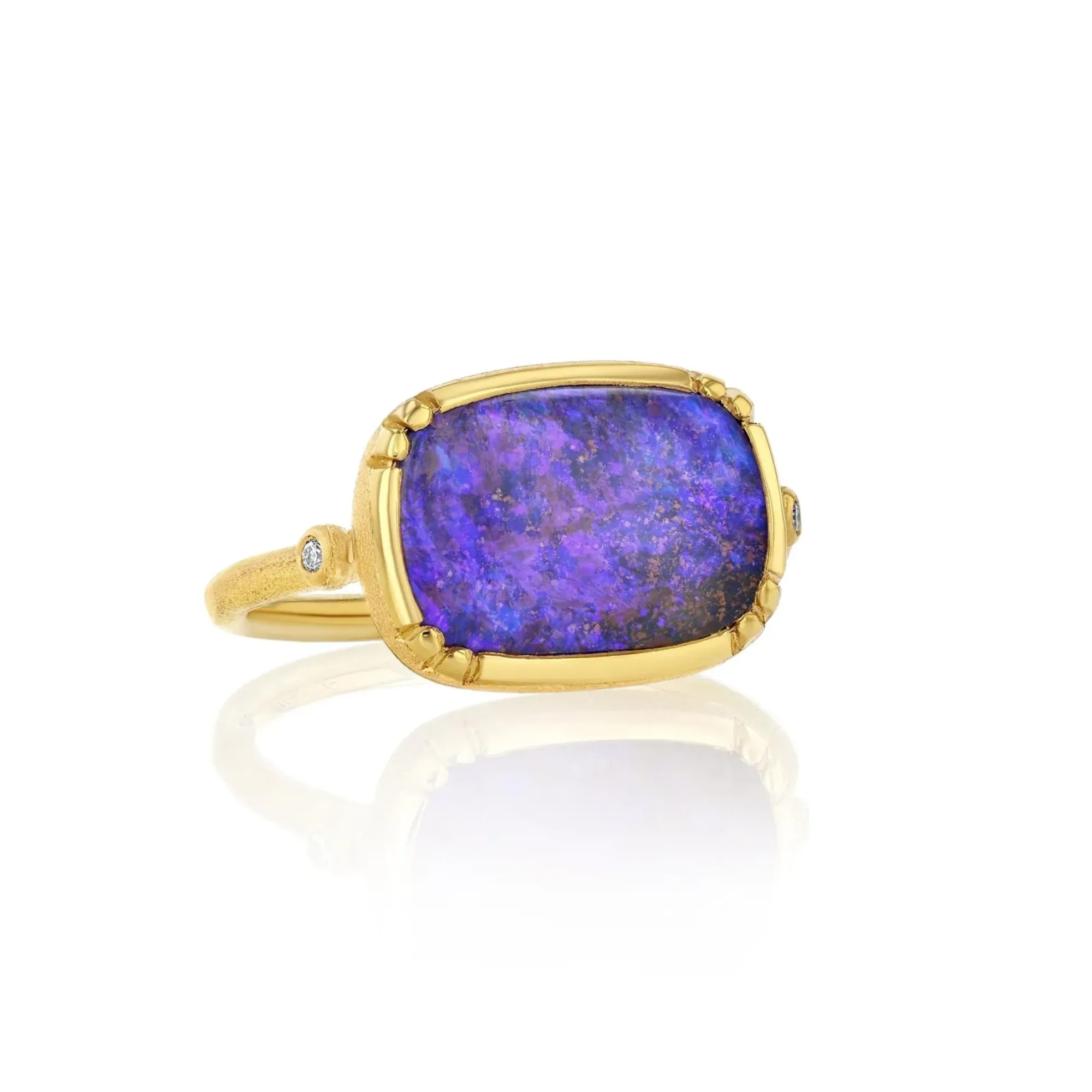 Brooke Gregson BOULDER OPAL ELLIPSE RING Discount