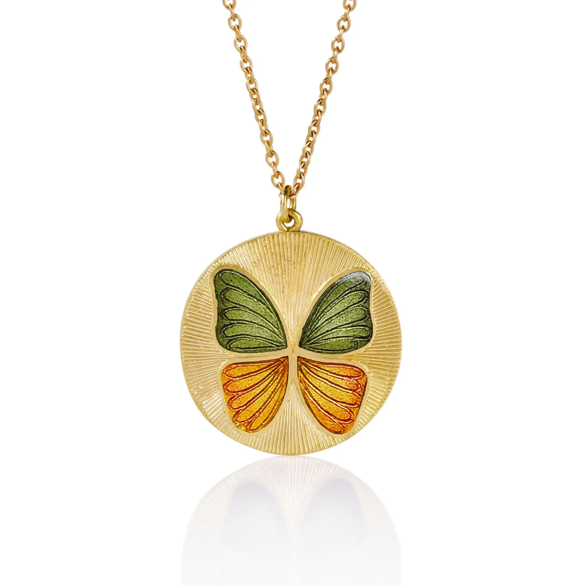 Brooke Gregson BUTTERFLY ENAMEL NECKLACE Fashion