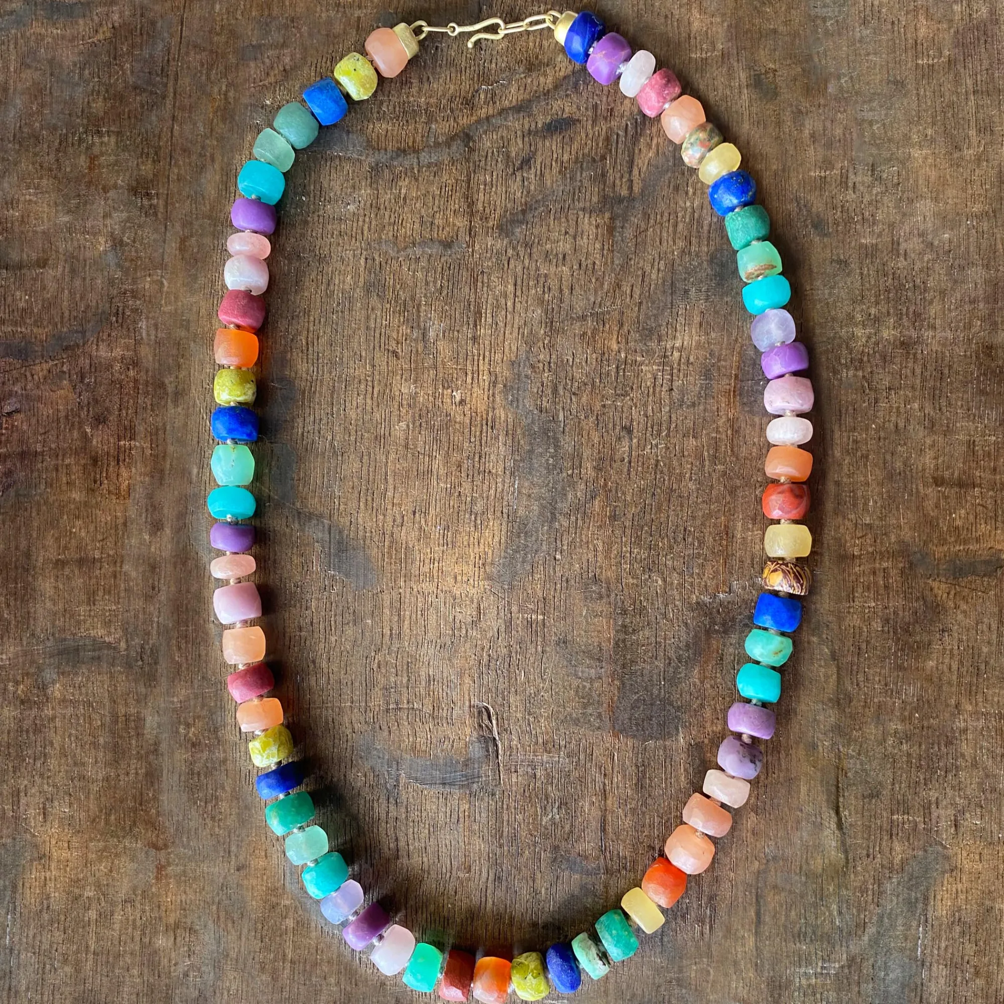 Brooke Gregson CANDY GEM HONED BEAD NECKLACE New