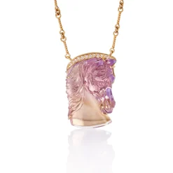 Brooke Gregson Carved Ametrine Horse Necklace Best Sale