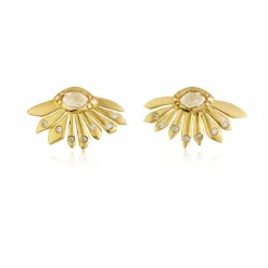 Brooke Gregson DAISY DEWDROP DIAMOND STUD EARRINGS Discount