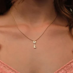 Brooke Gregson DIAMOND KEY NECKLACE Discount