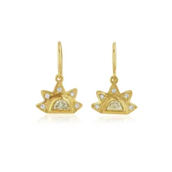 Brooke Gregson DIAMOND SUN BEAM EARRINGS Clearance