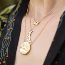 Brooke Gregson DIAMOND SUN BEAM NECKLACE Hot