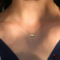 Brooke Gregson DIAMOND SUN BEAM NECKLACE Hot