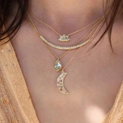 Brooke Gregson DIAMOND SUN BEAM NECKLACE Hot