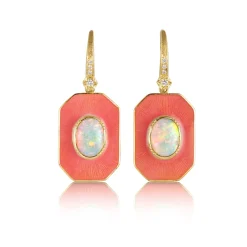 Brooke Gregson FANTASIA OPAL ENAMEL DROP EARRINGS Sale