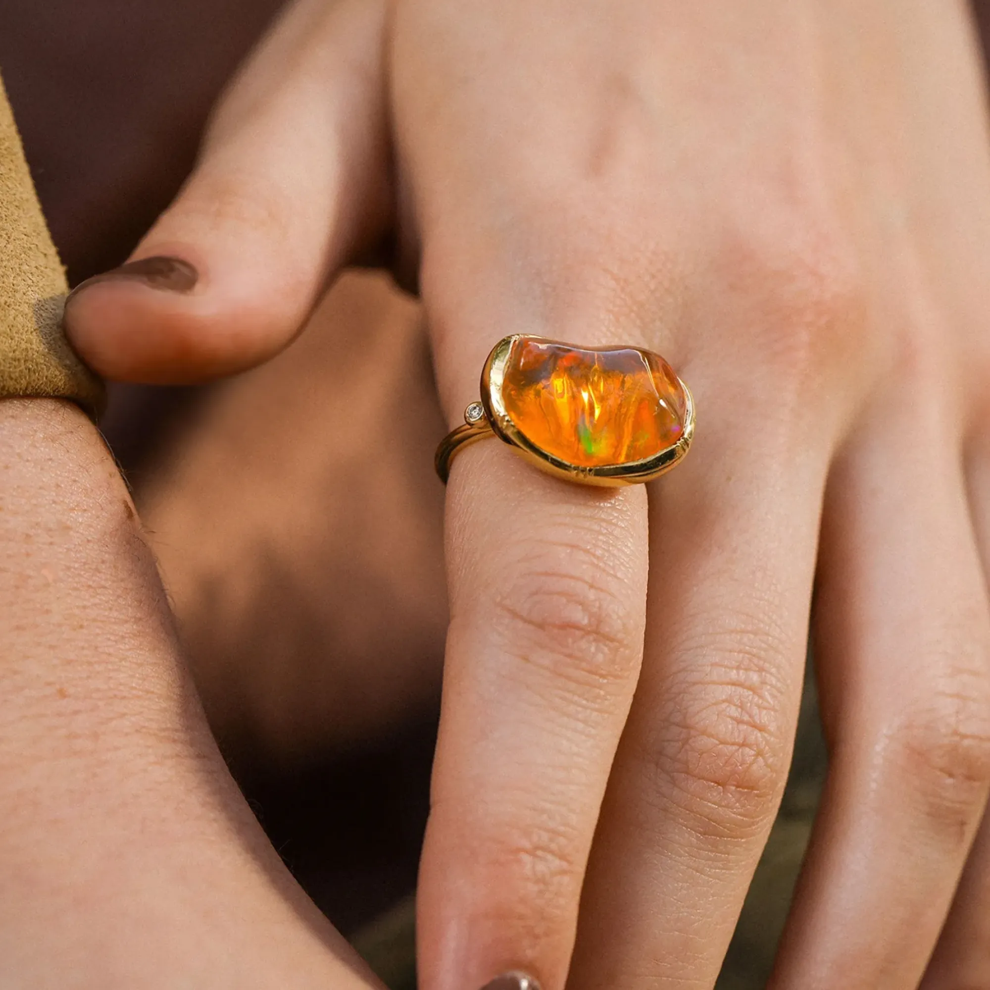 Brooke Gregson FIRE OPAL CLOUD RING Fashion