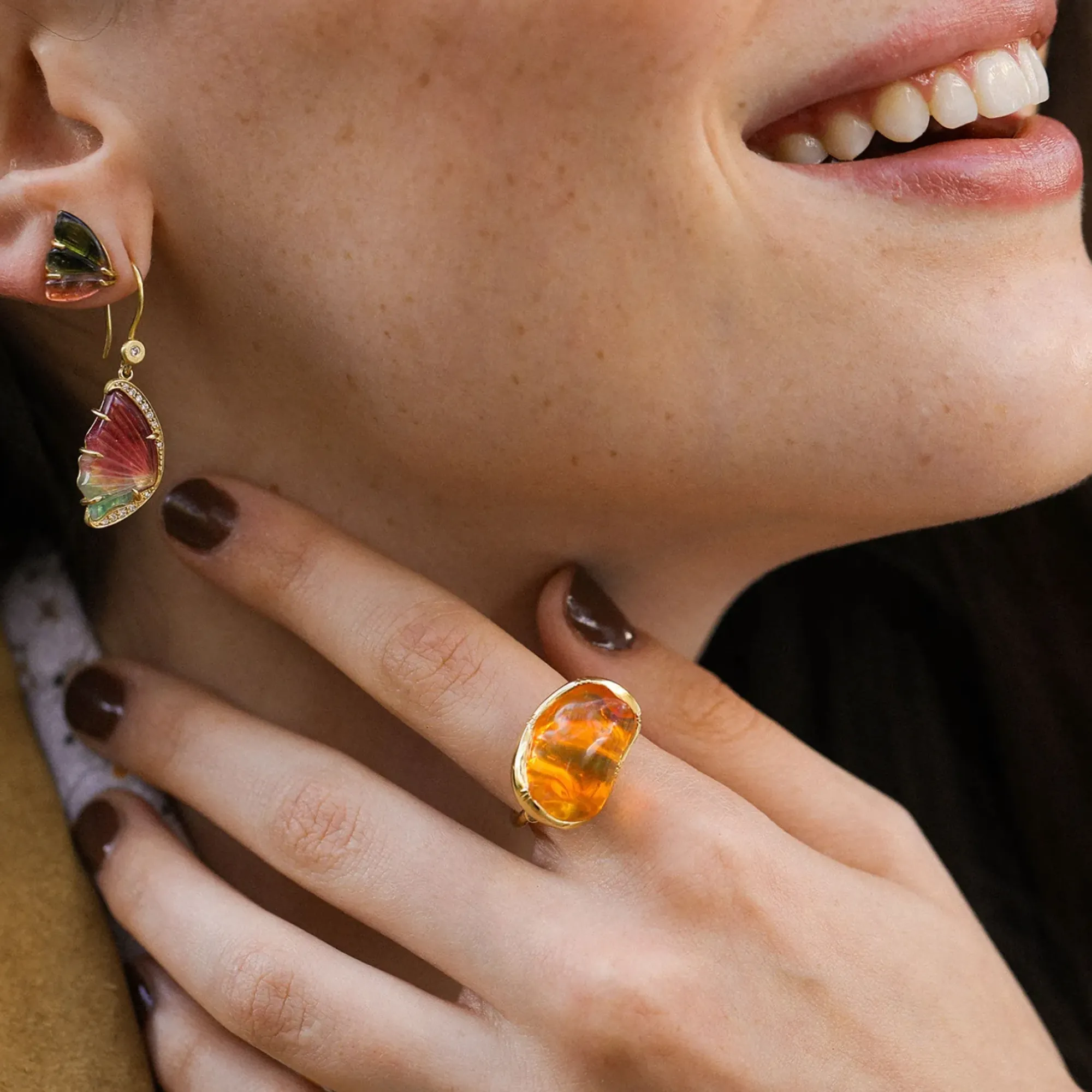 Brooke Gregson FIRE OPAL CLOUD RING Fashion