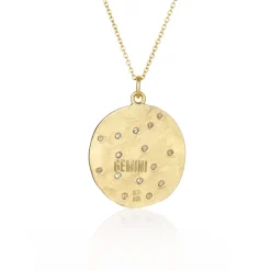 Brooke Gregson Gemini Astrology Necklace - May 21 to June 20 Hot
