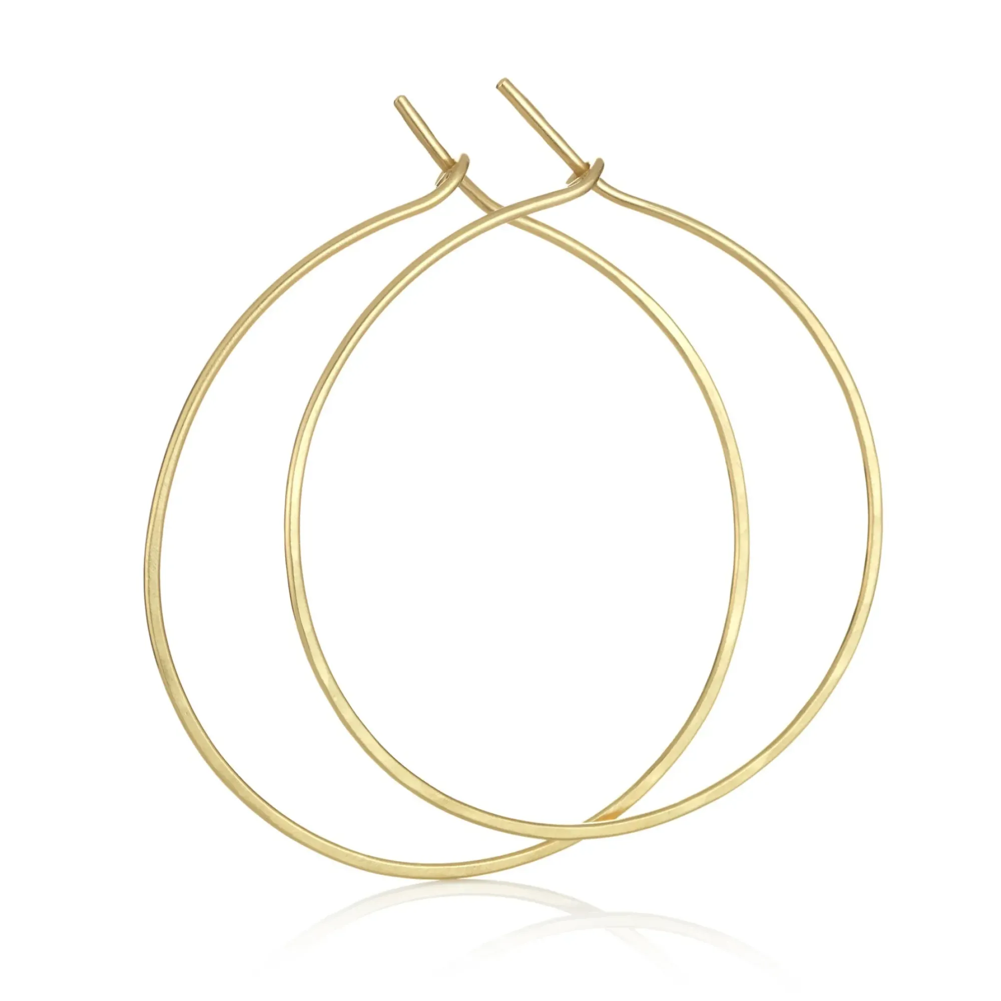 Brooke Gregson HAND HAMMERED HOOP EARRINGS Flash Sale