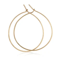 Brooke Gregson HAND HAMMERED HOOP EARRINGS Flash Sale