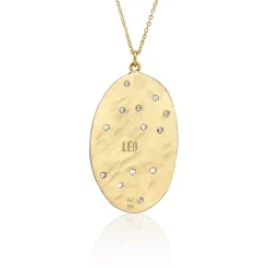 Brooke Gregson Leo Astrology Necklace - July 23 to August 22 Online