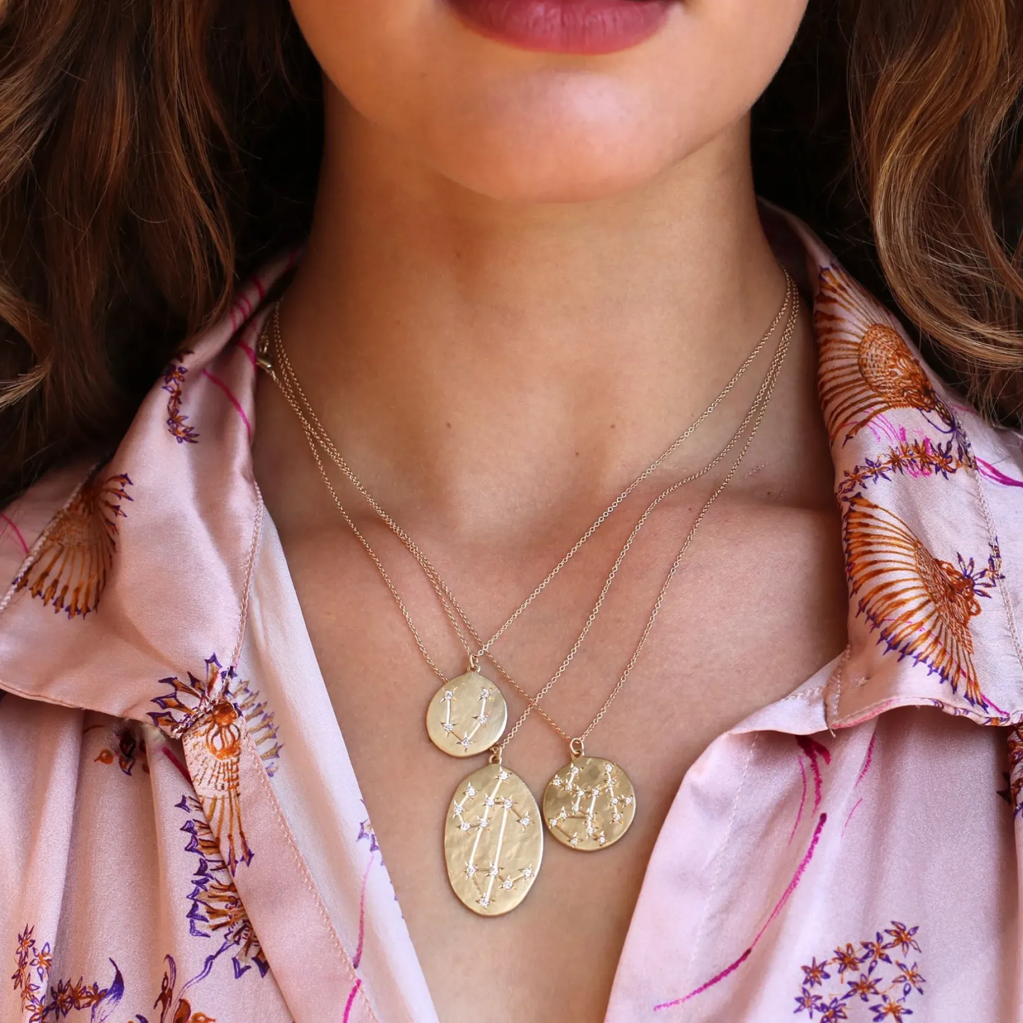 Brooke Gregson Leo Astrology Necklace - July 23 to August 22 Online