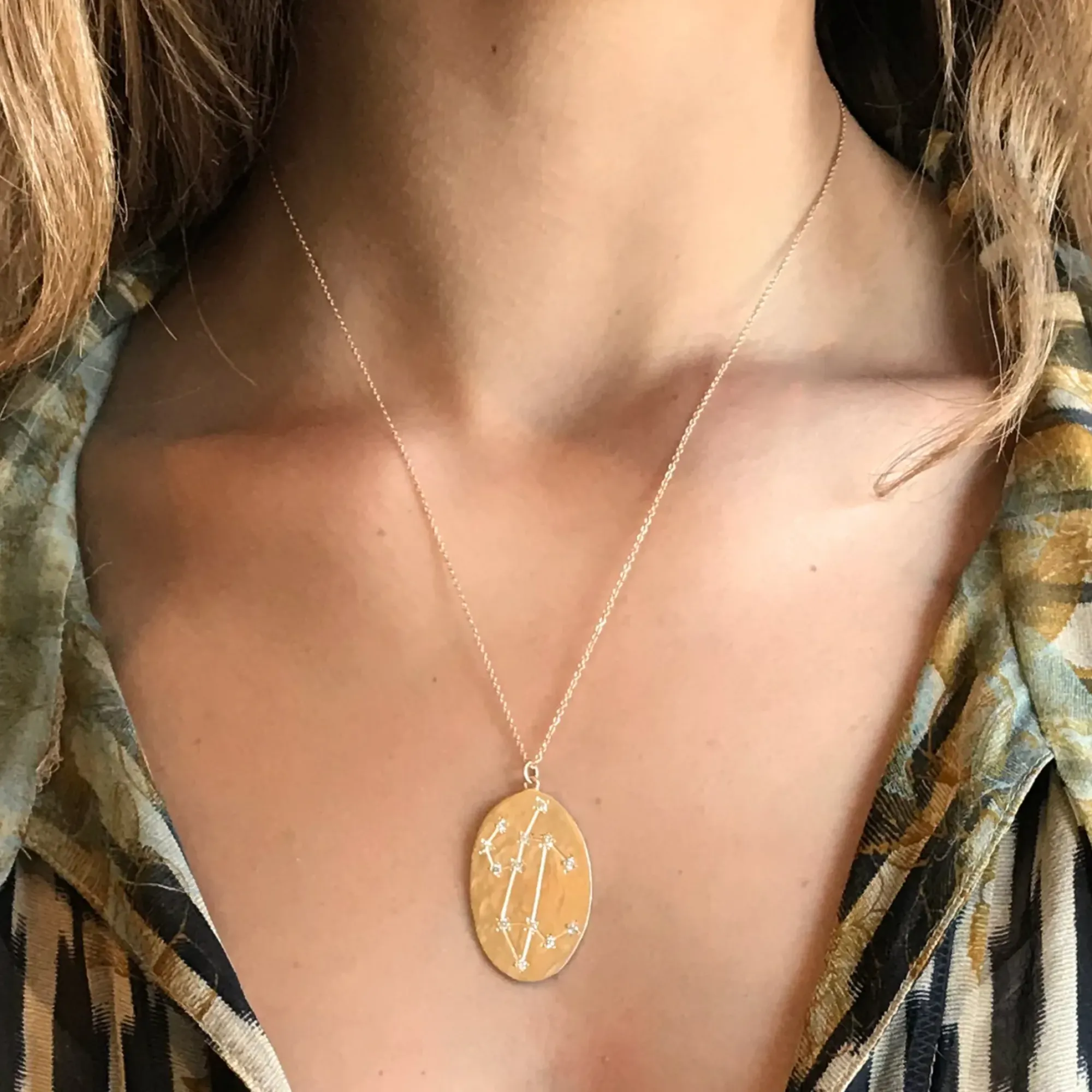 Brooke Gregson Leo Astrology Necklace - July 23 to August 22 Online