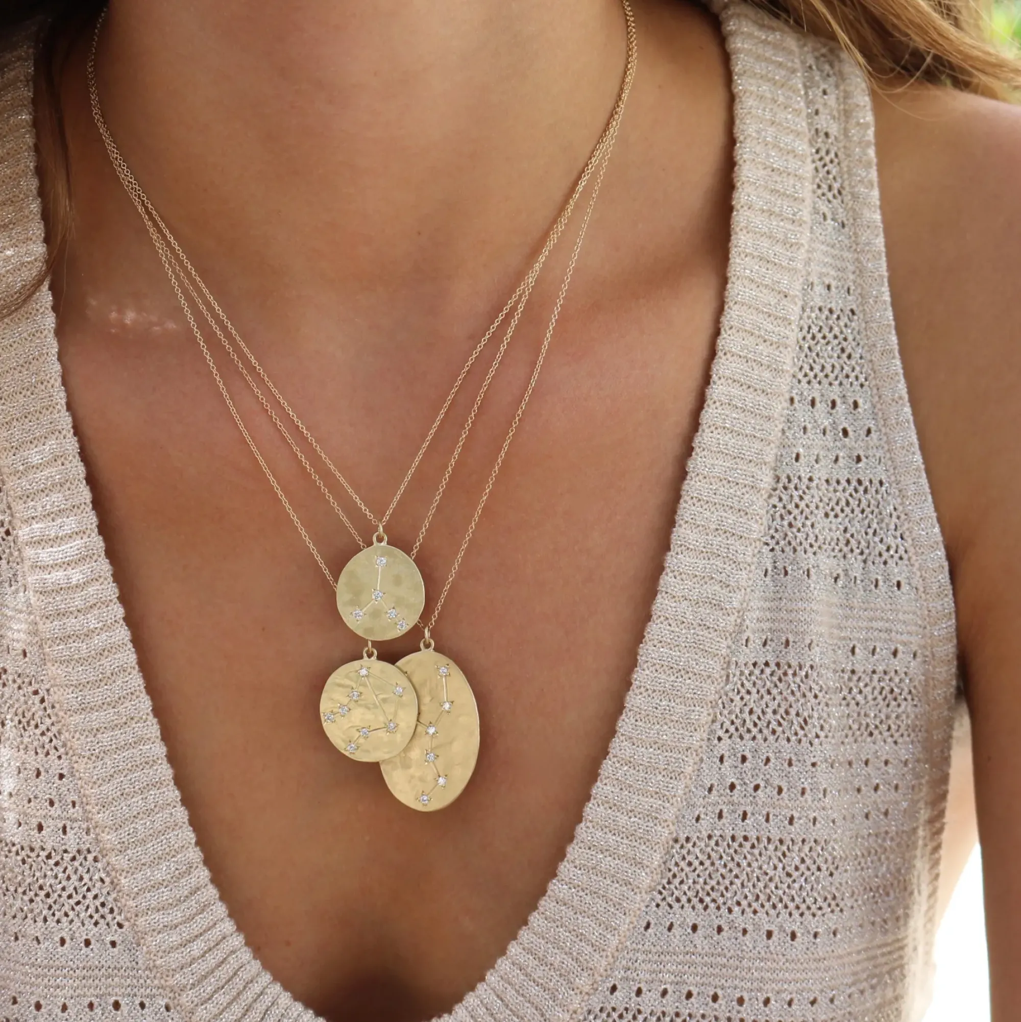 Brooke Gregson Libra Astrology Necklace - September 23 to October 22 Fashion