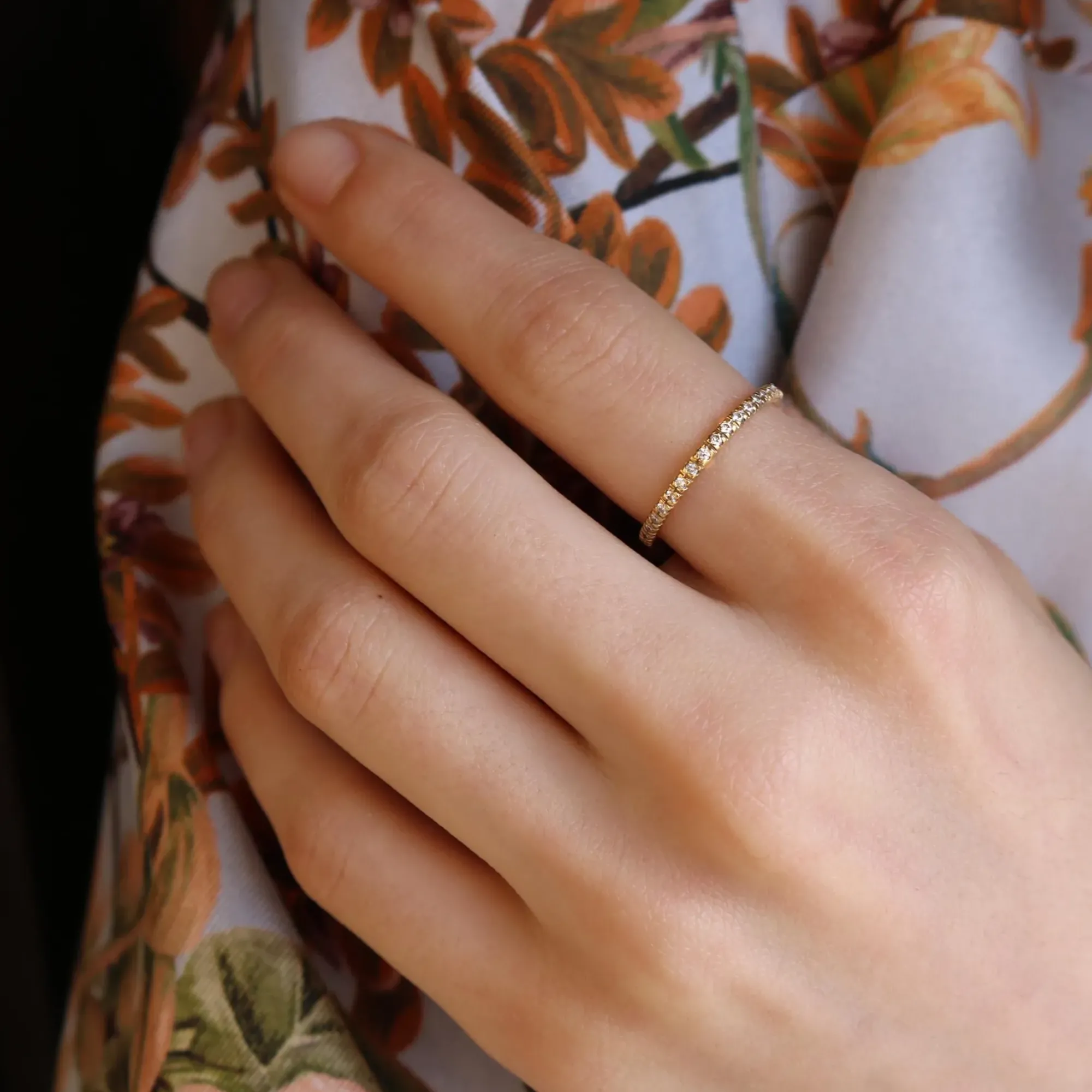 Brooke Gregson LOS ANGELES DIAMOND PAVE BAND Discount