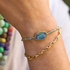 Brooke Gregson MOBIUS CHAIN LINK BRACELET Shop