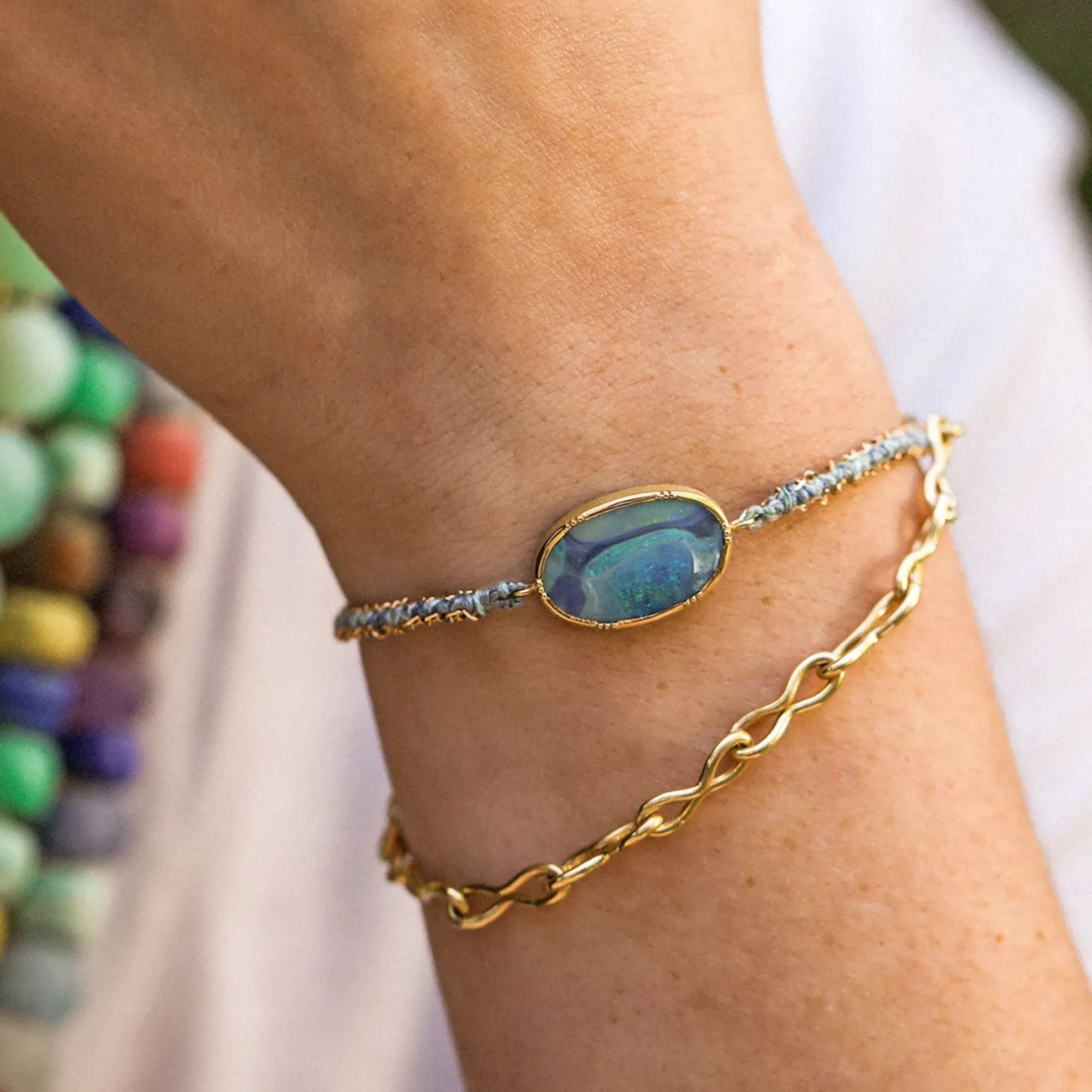 Brooke Gregson MOBIUS CHAIN LINK BRACELET Shop