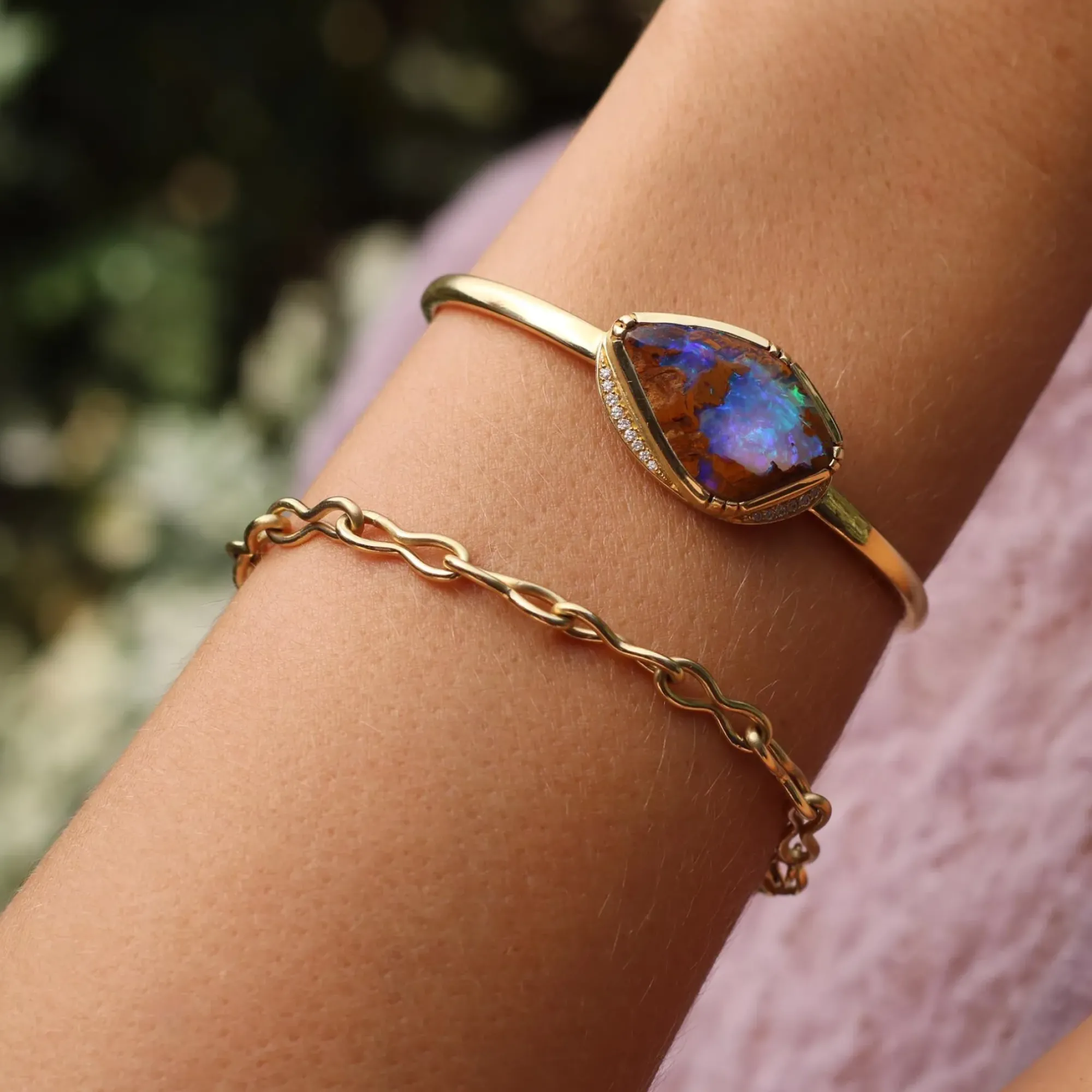 Brooke Gregson MOBIUS CHAIN LINK BRACELET Shop