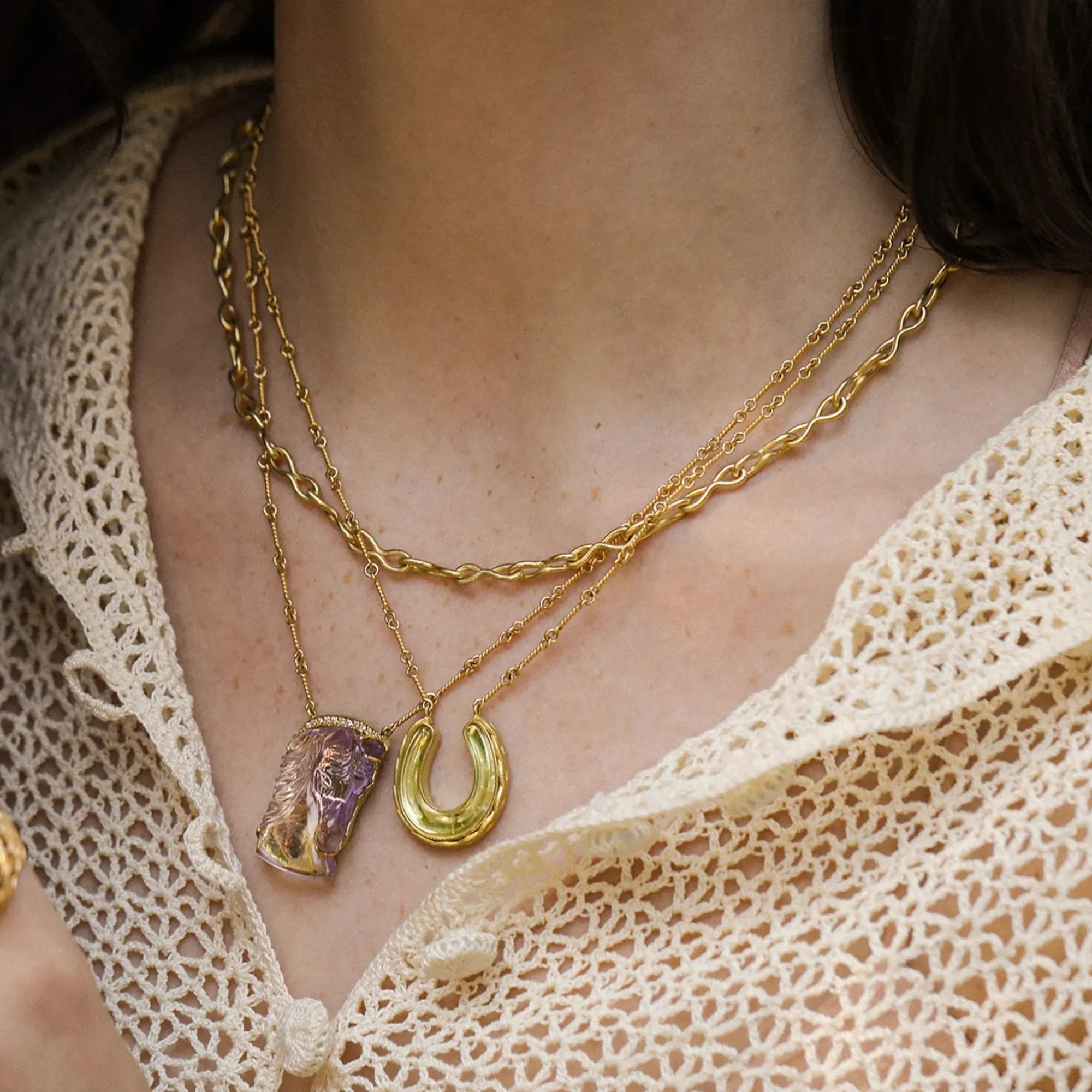 Brooke Gregson MOBIUS CHAIN LINK NECKLACE Online