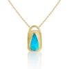 Brooke Gregson OPAL DIAMOND LOCK NECKLACE Best Sale
