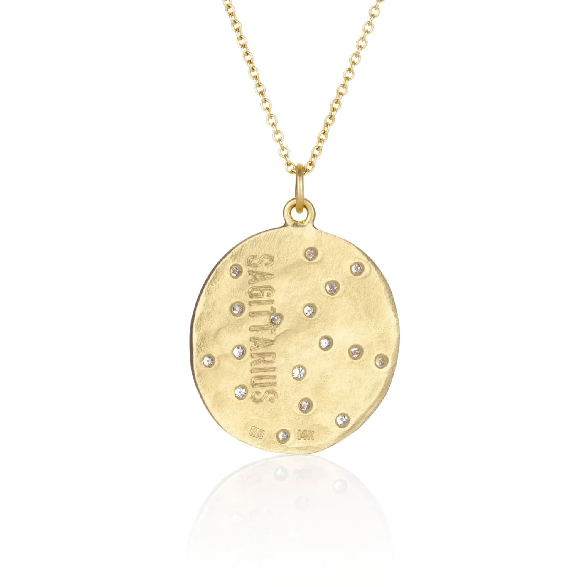 Brooke Gregson Sagittarius Astrology Necklace - November 22 to December 21 Clearance