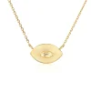 Brooke Gregson Talisman Cream Enamel Diamond Necklace Outlet