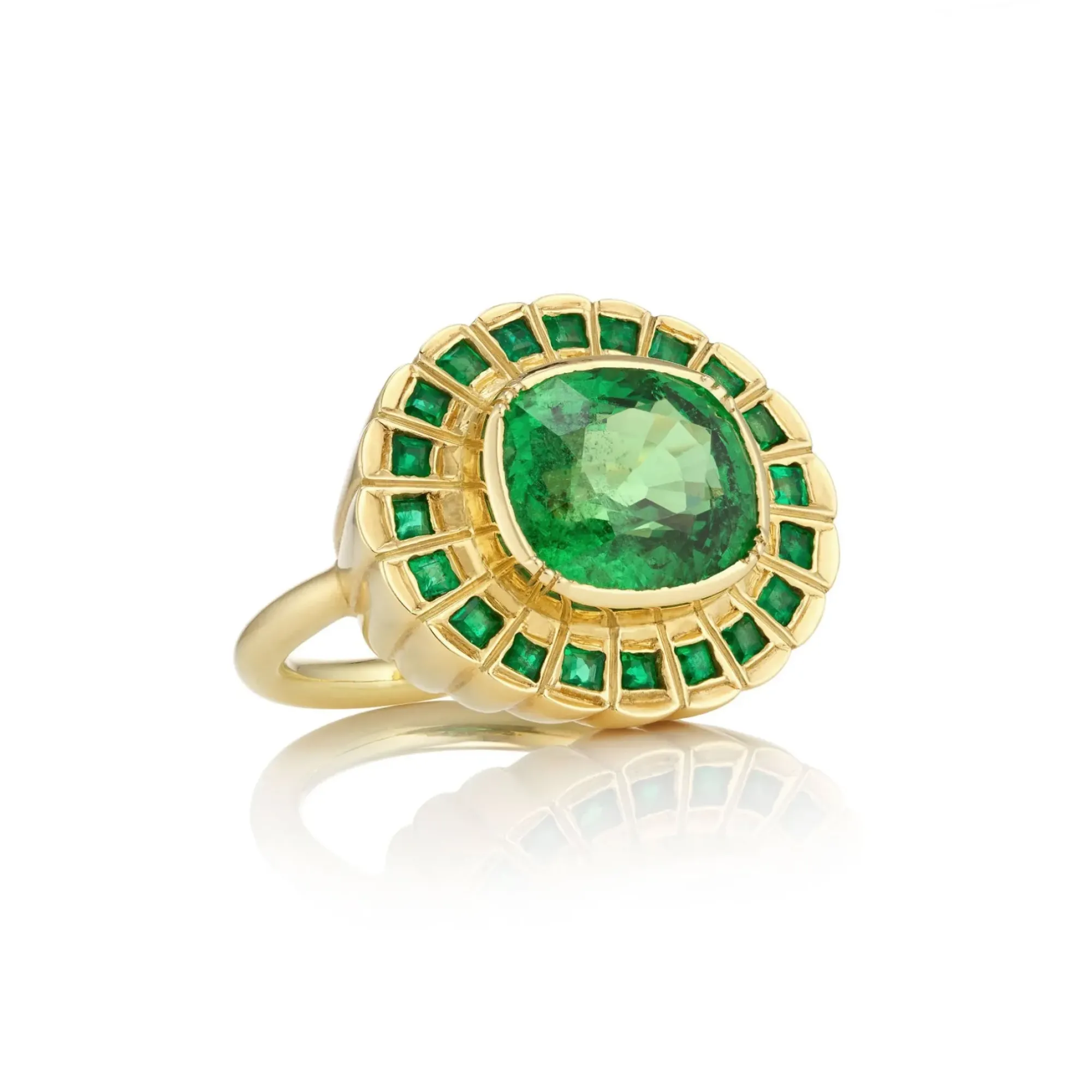 Brooke Gregson TSAVORITE EMERALD IMPERIAL RING Sale