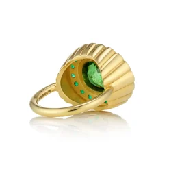 Brooke Gregson TSAVORITE EMERALD IMPERIAL RING Sale