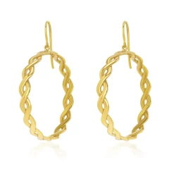 Brooke Gregson TWIST HOOP EARRINGS Store
