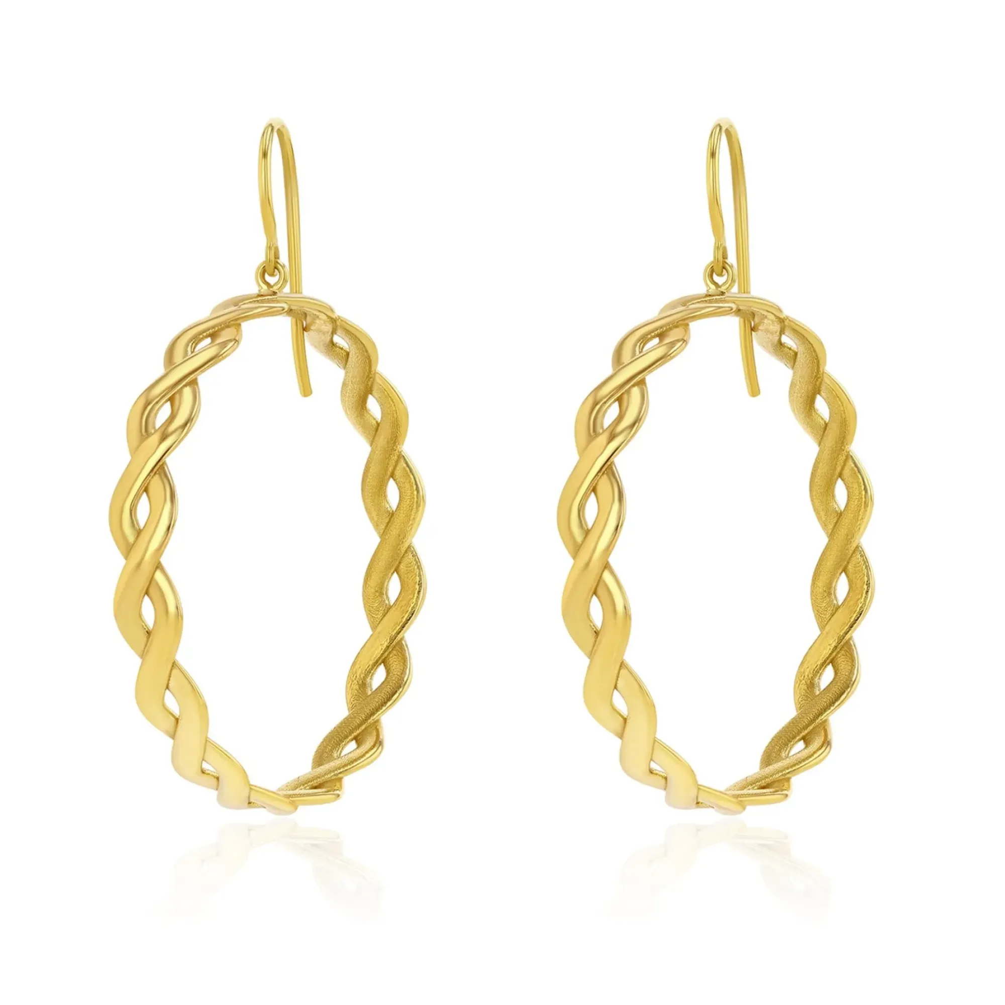 Brooke Gregson TWIST HOOP EARRINGS Store