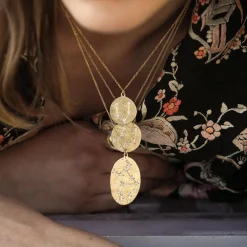 Brooke Gregson Virgo Astrology Necklace - August 23 to September 22 Clearance
