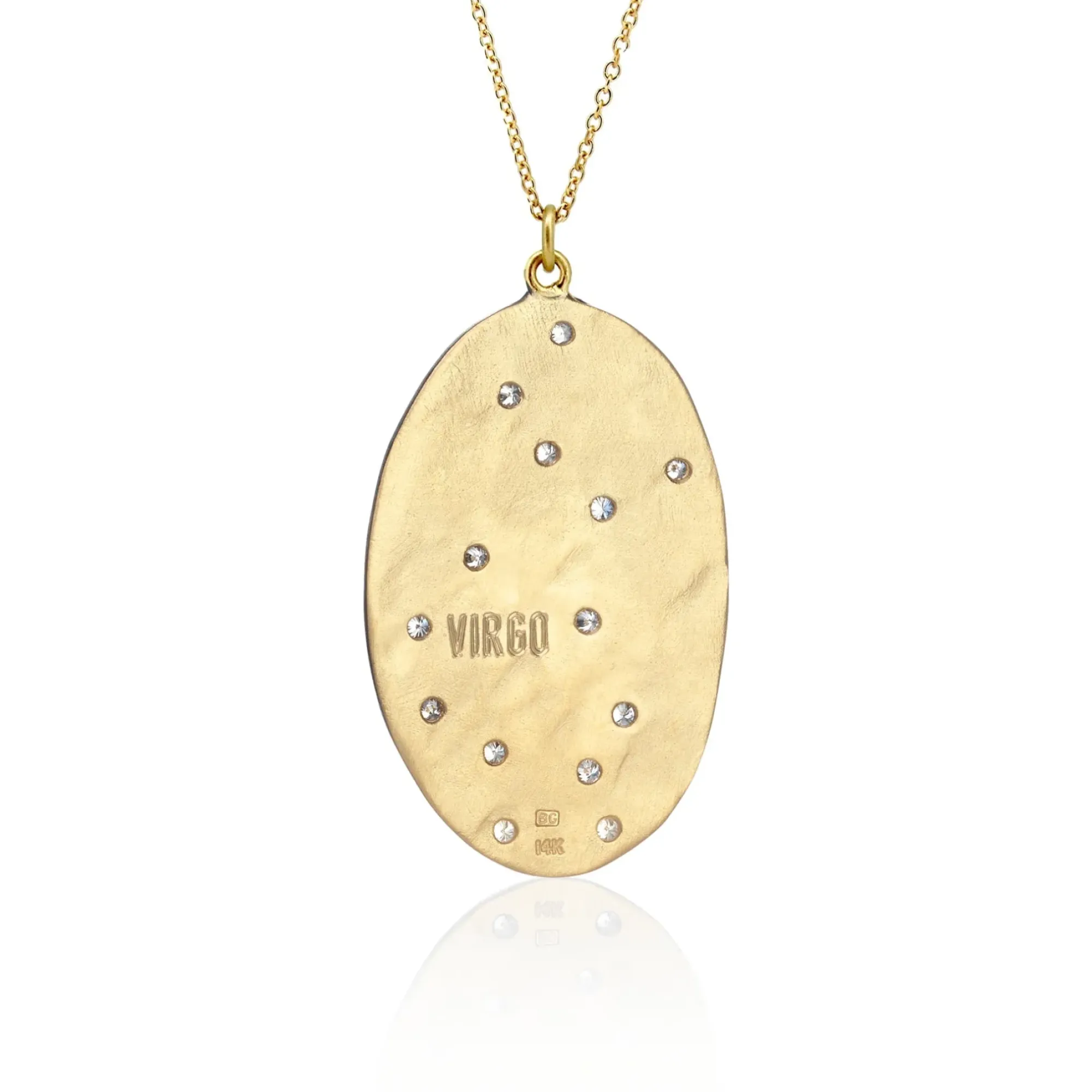 Brooke Gregson Virgo Astrology Necklace - August 23 to September 22 Clearance