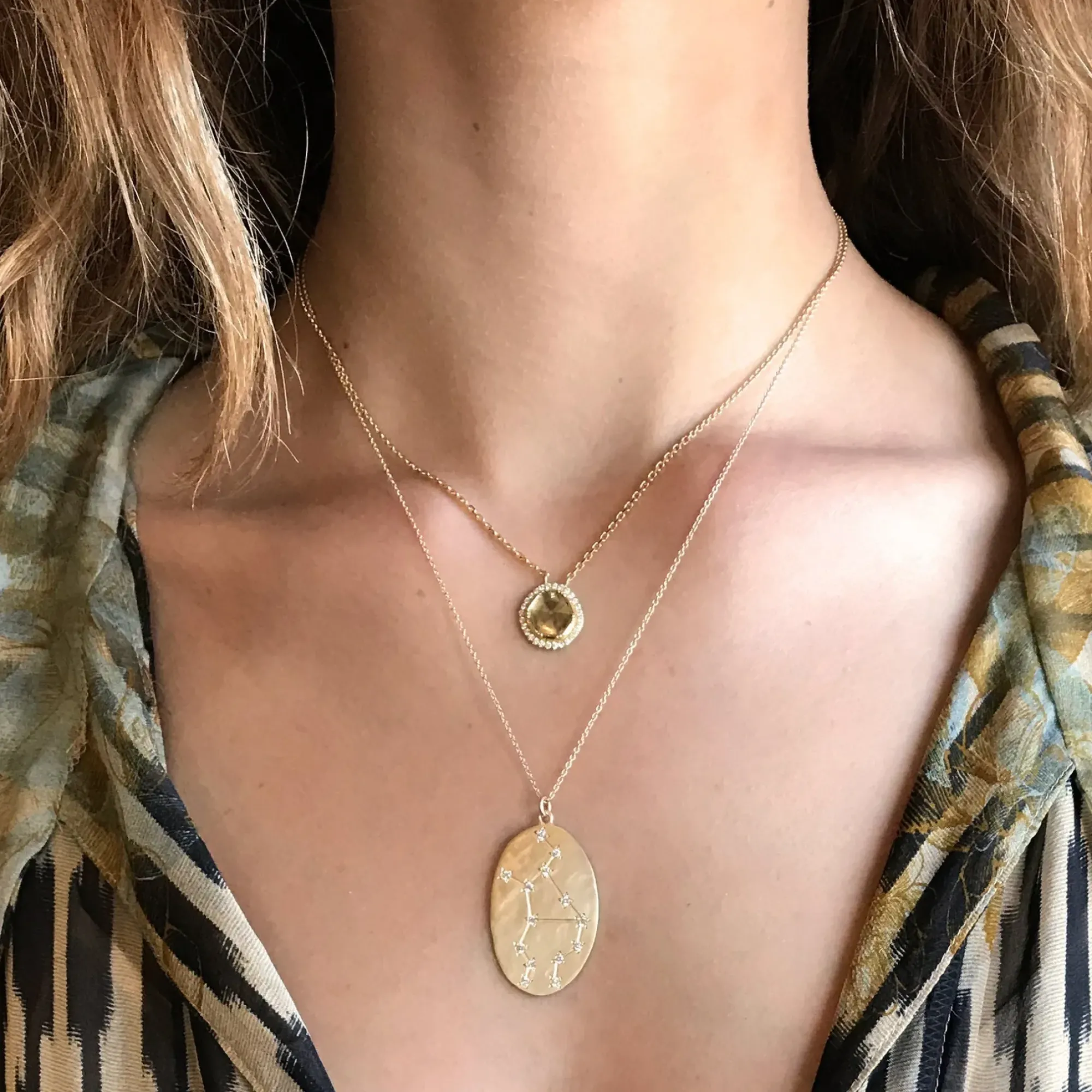 Brooke Gregson Virgo Astrology Necklace - August 23 to September 22 Clearance